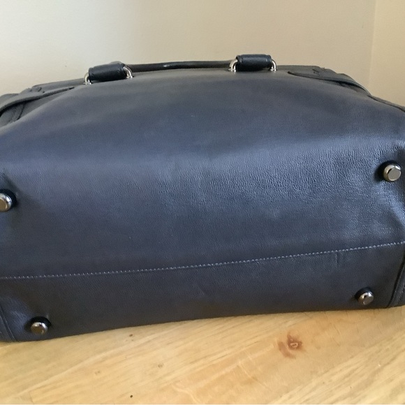 Coach 37732 Soft Grain Coach Soft Swagger Dk Navy - Picture 4 of 14